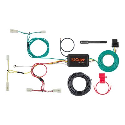 CURT Custom Wiring Harness, 4-Way Flat Output, Select Scion IA