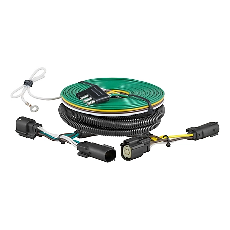 CURT Custom Towed-Vehicle RV Wiring, Select Chevrolet Equinox with LED Taillights, 58974