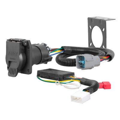 CURT Custom 7-Way RV Blade, Select Honda Pilot, Ridgeline, OEM Tow Package Required, 56366