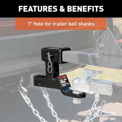 Image showing  2 in. Shank Multi-Use Ball Mount, 7,500 lb. Capacity