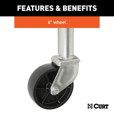 Image showing  Marine Jack with 6 in. Wheel (1,200 lb., 10 in. Travel, Packaged), 28113