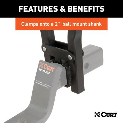 Image showing  3-Bicycle Clamp-On Bike Rack, 2 in. Shank