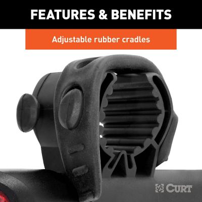 Image showing  3-Bicycle Clamp-On Bike Rack, 2 in. Shank