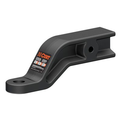 CURT 3 in. Receiver Industrial-Duty Forged Ball Mount, 4 in. Drop, 21,000 lb. Capacity