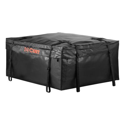 CURT 38 in. x 34 in. x 18 in. Weather-Resistant Vinyl Roof Rack Cargo Bag, 18220