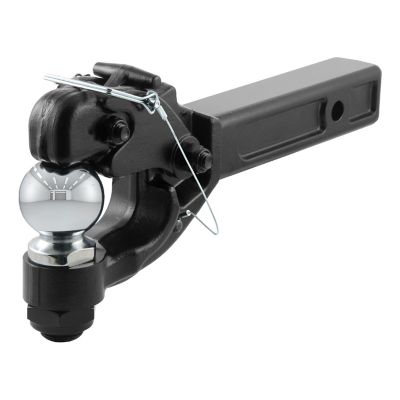 CURT Receiver-Mount Ball & Pintle Hitch (2 in. Shank, 2-5/16 in. Ball, 12,000 lb.)