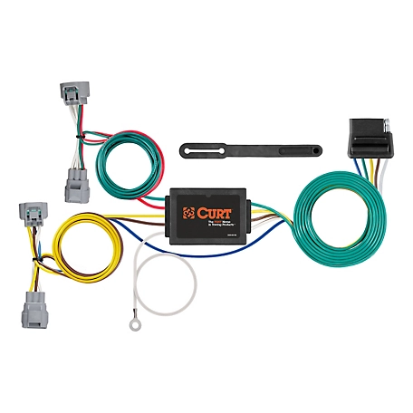 CURT Custom Wiring, 5-Way Flat Output, Select Toyota Tacoma, Hilux, T-100 Pickup, 56513