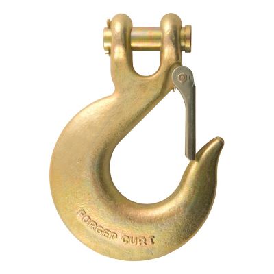 CURT 5/8 in. Safety Latch Clevis Hook (65,000 lb., 5/8 in. Pin)