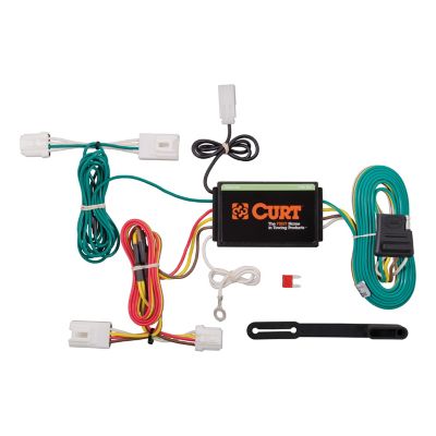 CURT Custom Wiring Harness, 4-Way Flat Output, Select Nissan Murano, 55571