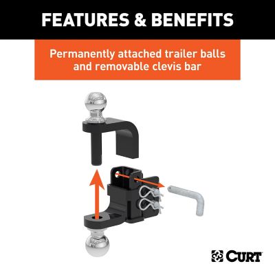 Image showing  Replacement Adjustable Multi-Purpose Ball Mount Head for 45049