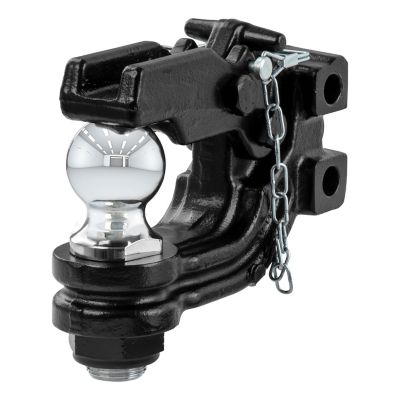 CURT Replacement Channel Mount Ball & Pintle Hitch (2 in. Ball, 10,000 lb.)