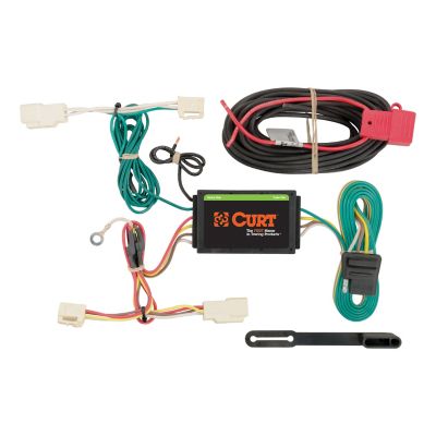 CURT Custom Wiring Harness, 4-Way Flat Output, Select Subaru Legacy, 56246