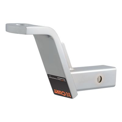 Image showing  2 in. Shank Class 3 Ball Mount, 6 in. Drop, 7,500 lb. Capacity, 9-1/4 in. L, Chrome