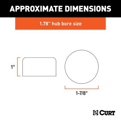 Image showing  1.78 in. Bearing Protector Dust Covers, 2-Pack