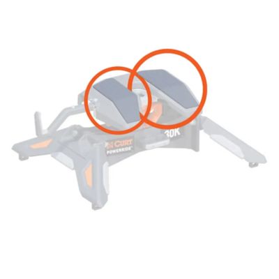 Image showing  Replacement PowerRide 5th Wheel Lube Plates, 2-Pack