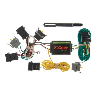 CURT Custom Wiring, 4-Way Flat, Select E-Series, Escape, Tribute, Sable Wagon, 55343