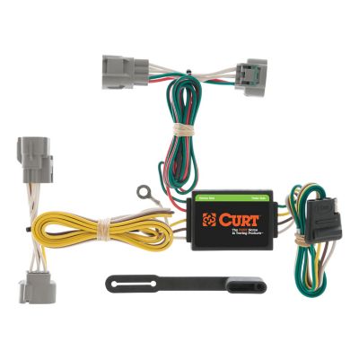 CURT Custom Wiring Harness, 4-Way Flat Output, Select Toyota Tacoma, T100, Hilux, 55513