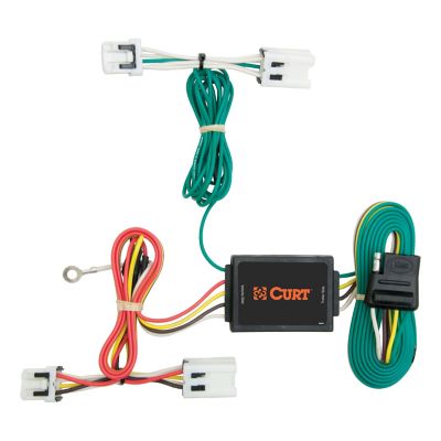 CURT Custom Wiring Harness, 4-Way Flat Output, Select Nissan Juke, 56124