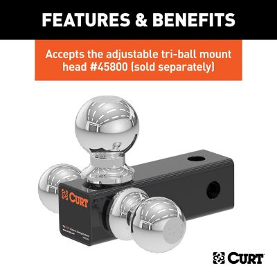 Image showing  Replacement Adjustable Tri-Ball Tube Mount for #45799, 45802