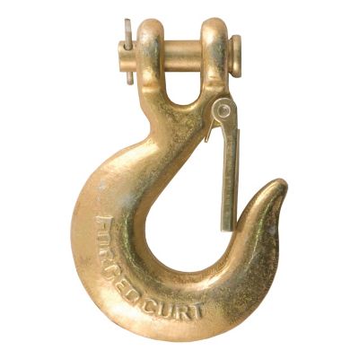 CURT 5/16 in. Safety Latch Clevis Hook (18,000 lb., 5/16 in. Pin), 81950