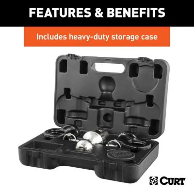 Image showing  2-5/16 in. 38,000 lb. Capacity OEM Puck System Gooseneck Kit for Chevrolet, Ford, GMC and Nissan