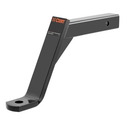 CURT 2 in. Receiver Class III Ball Mount, 10 in. Drop, 5,000 lb. Capacity, 14 in. L