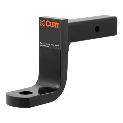 CURT Class 4 Ball Mount (2 in. Shank, 12,000 lb., 6 in. Drop, 9-3/8 in. Long), 45446