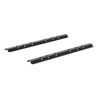 CURT Universal 5th Wheel Base Rails, 25K (Gloss Black), 16104