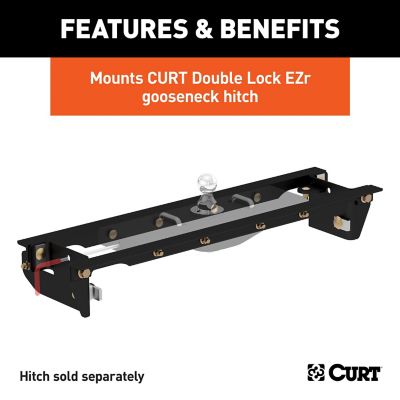 Image showing  Double Lock EZr Gooseneck Installation Brackets, Select Ford F-250, F-350, 60645