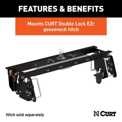 Image showing  Double Lock EZr Gooseneck Installation Brackets, Select Dodge, Ram 2500, 3500