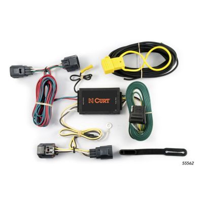 CURT Custom Wiring Harness, 4-Way Flat Output, Select Dodge Magnum, 55562