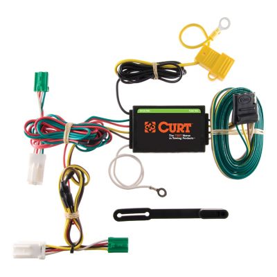CURT Custom Wiring Harness, 4-Way Flat Output, Select Dodge Charger, 56135