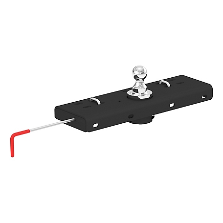 CURT Double Lock Gooseneck Hitch, 2-5/16 in. Ball, 30K (Brackets Required), 60607