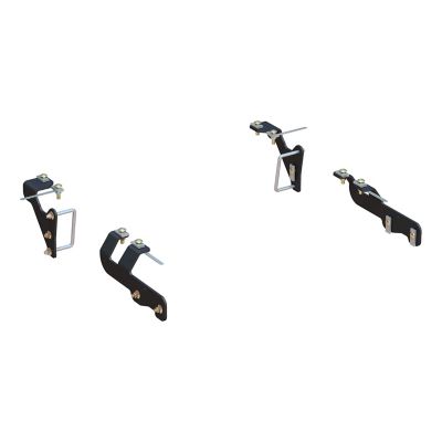 Image showing  Puck 5th Wheel Legs for Select 8 ft. Silverado and Sierra HD, Carbide Black