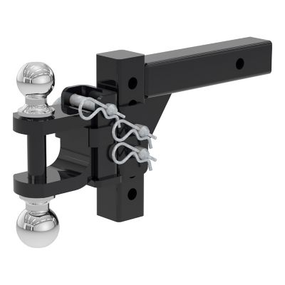CURT Adjustable Multi-Purpose Ball Mount (2 in. Shank, 2 in. & 2-5/16 in. Balls), 45049
