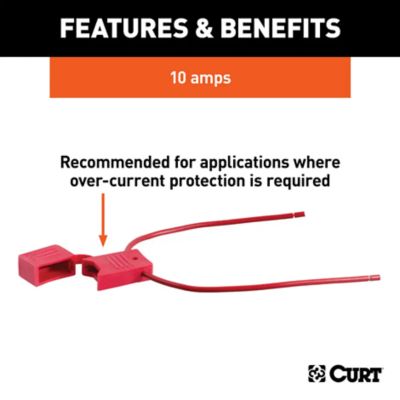 Image showing  10-Amp In-Line Fuse Holders (12 Pack), 58470