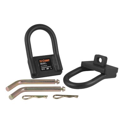 CURT 5th Wheel Safety Chain Anchors, 16000