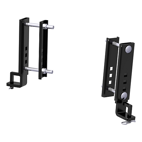 CURT Replacement TruTrack 6 in. Adjustable Support Brackets (2 Pack), 17508