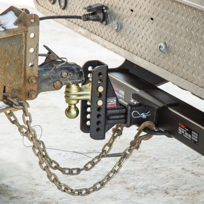 Image showing  2-1/2 in. Receiver Adjustable Channel Dual Ball Mount, 6 in. Drop, 20,000 lb. Capacity