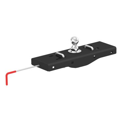 CURT Double Lock EZr Gooseneck Hitch, 2-5/16 in. Ball, 30K (Brackets Required), 60619