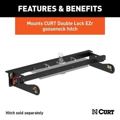 Image showing  Double Lock EZr Gooseneck Install Brackets, Select Silverado, Sierra 2500, 3500, 60624