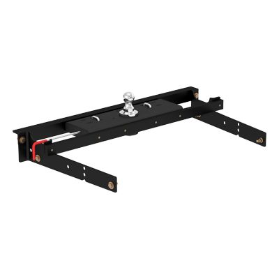 CURT 30,000 lb. Capacity Double Lock Gooseneck Hitch Kit with Brackets for Select Chevrolet and GMC C / K