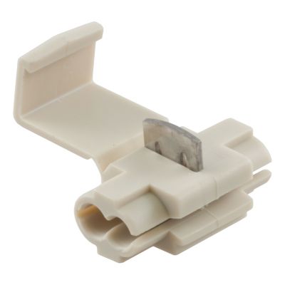 CURT Snap Lock Double-Run Tap Connectors (18-14 Wire Gauge, 100 Pack), 59906