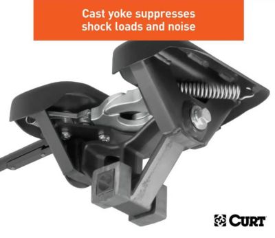 Image showing 5 th CURT 25,000 lb. Capacity A25 5th Wheel Hitch for Select 8 ft. Silverado and Sierra 2500 and 3500 HD, 16093