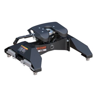 CURT 25,000 lb. Capacity A25 5th Wheel Hitch for Select 8 ft. Silverado and Sierra 2500 and 3500 HD, 16066