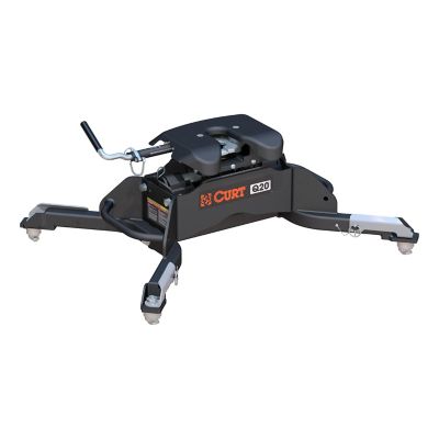 CURT Q20 5th Wheel Hitch, Select Ram 2500, 3500, 8 ft. Bed Puck System, 16045
