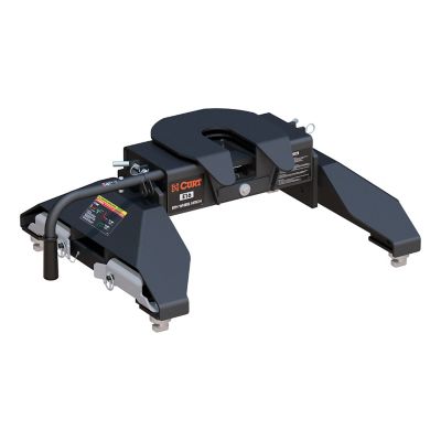 CURT 16,000 lb. Capacity E16 5th Wheel Hitch for Select Silverado, Sierra 2500 and 3500 HD 8 ft. Bed, Puck System