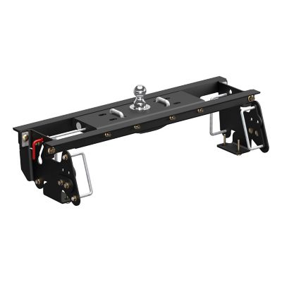 CURT Double Lock EZr Gooseneck Hitch Kit with Brackets, Select Dodge, Ram 2500, 3500