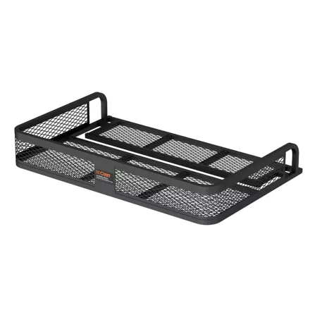 CURT Universal Steel ATV Rack 41 in x 26 in Black Hitch Cargo Carriers