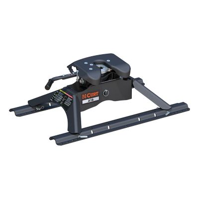 CURT A16 5th Wheel Hitch with Rails, 16121